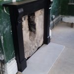 Antique Slate Fireplace duplication – After